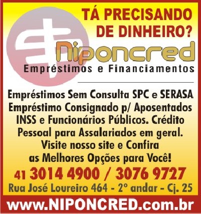 Empréstimo em curitiba niponcred empréstimos