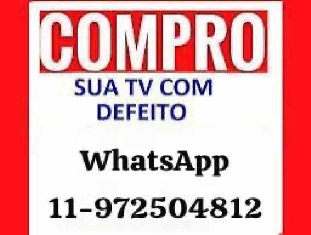 Foto 1 - Compro tv led com defeito